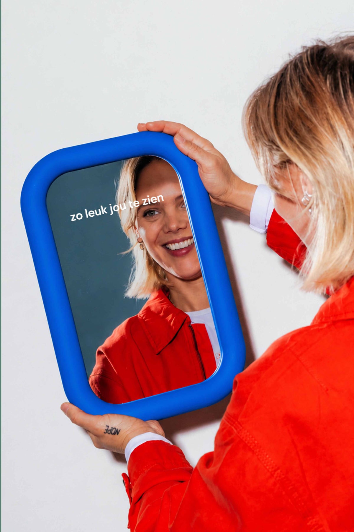 spiegelboodschap - zo leuk jou te zien