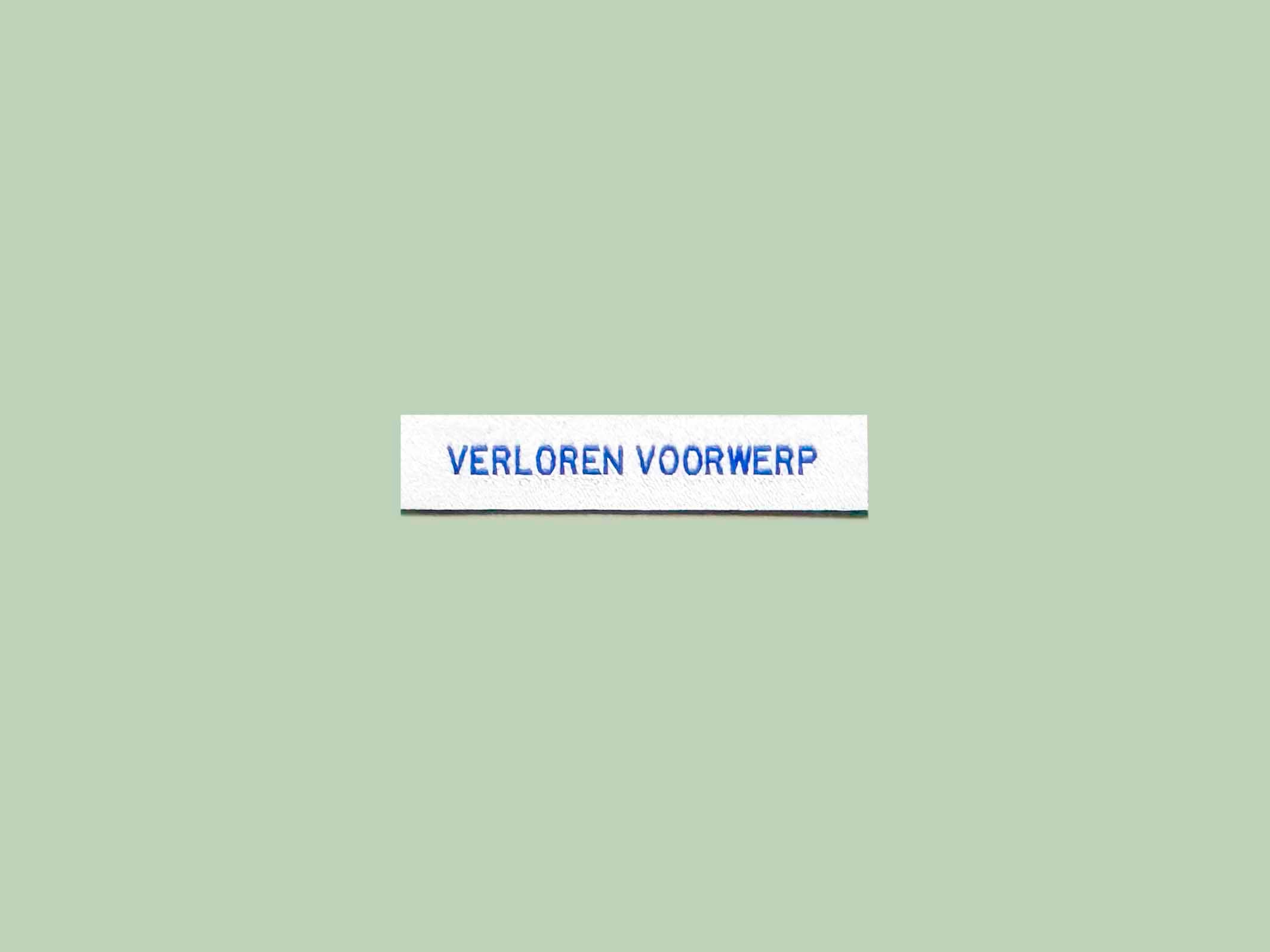 verloren voorwerp