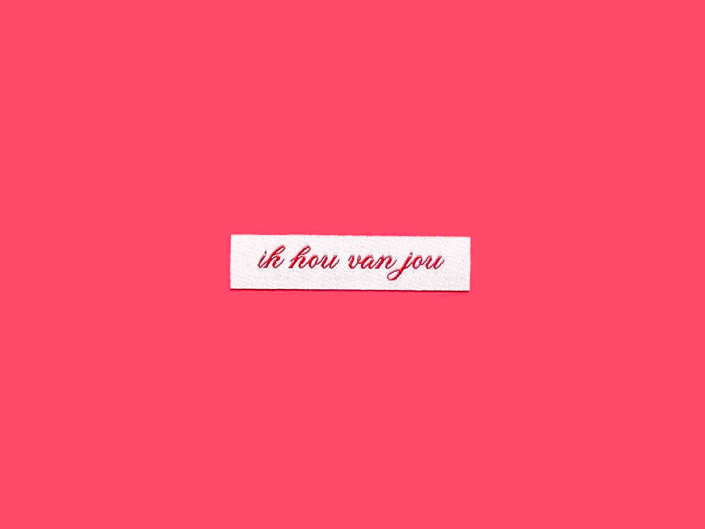 ik hou van jou