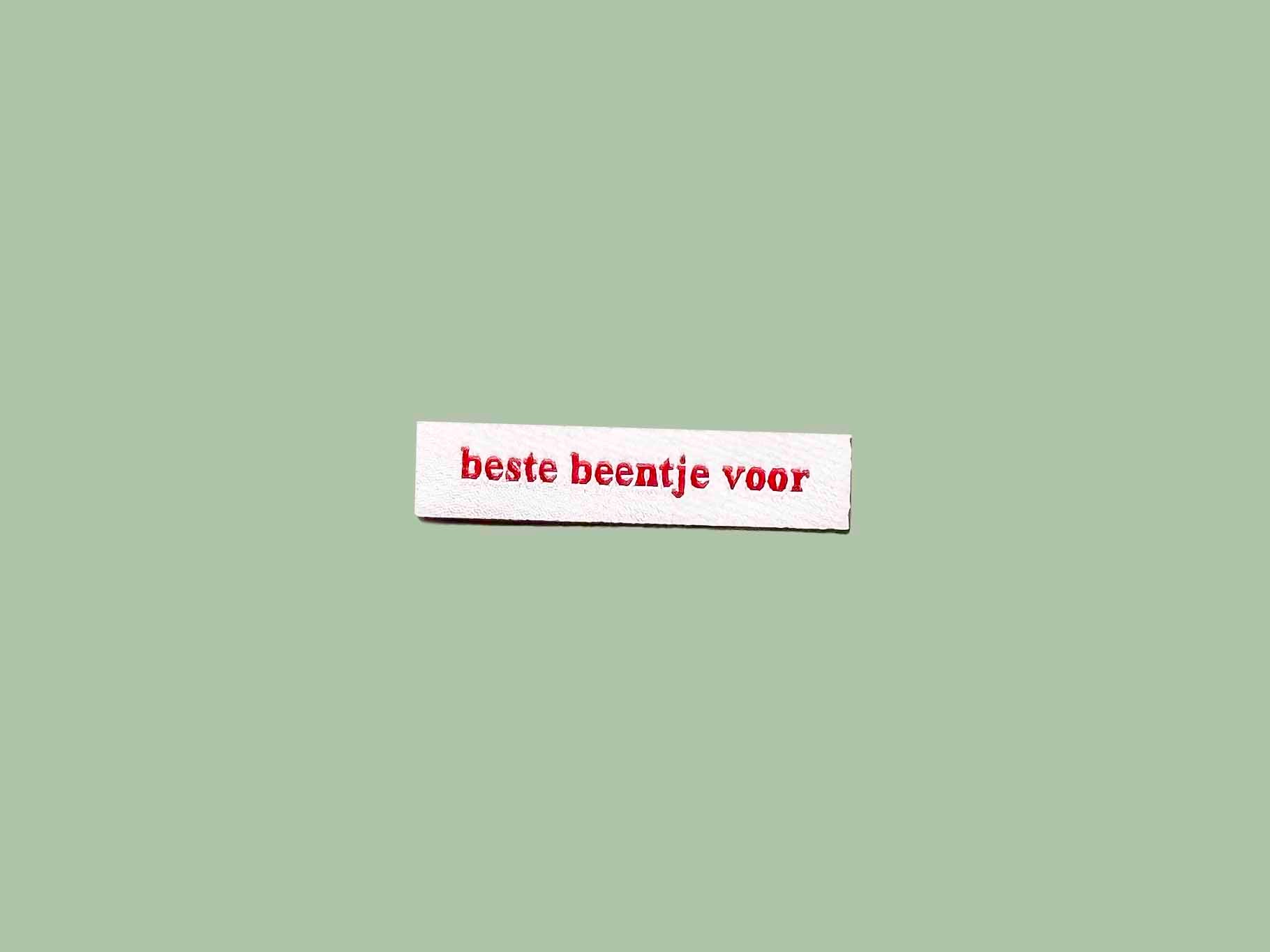 beste beentje voor