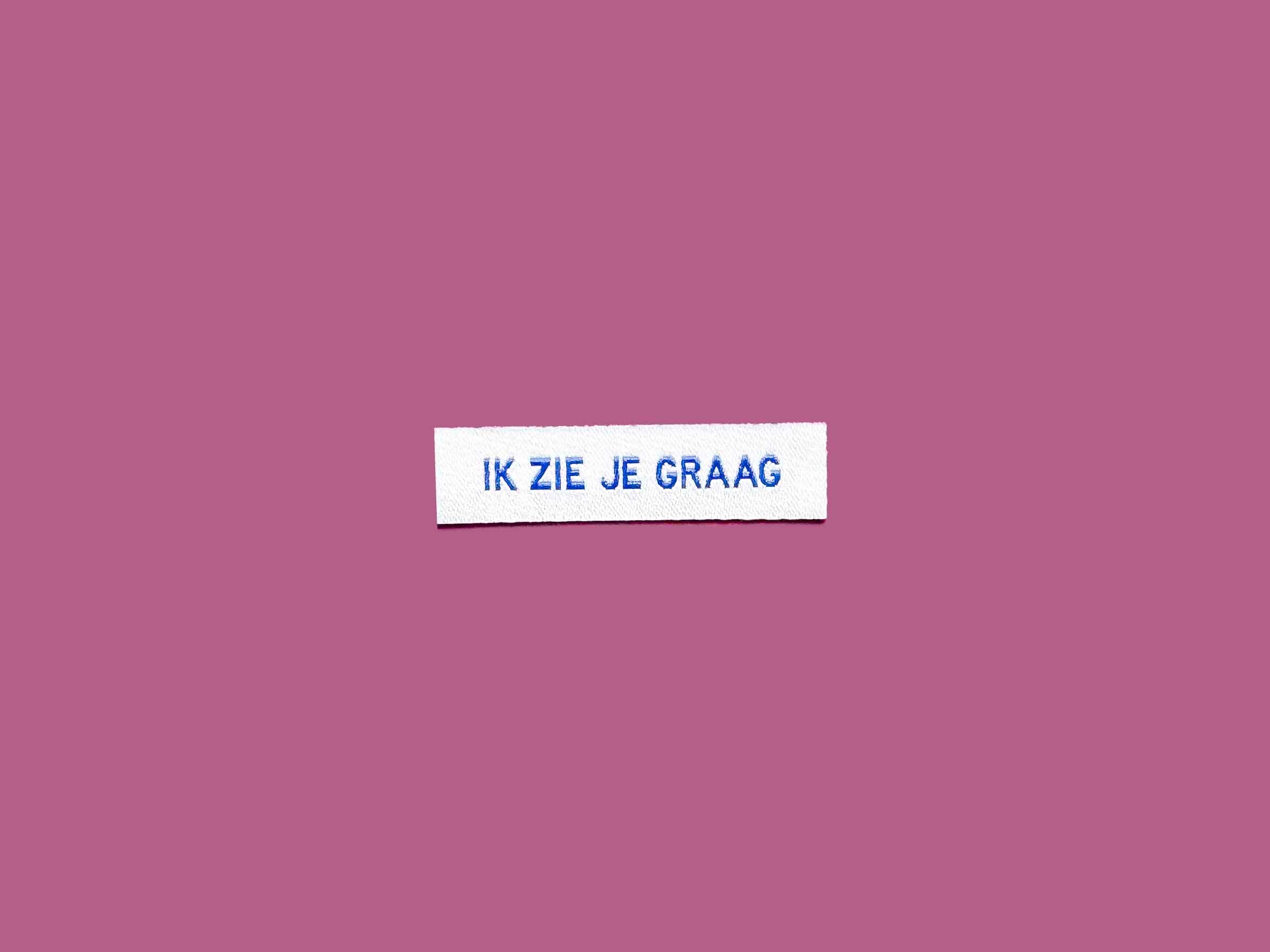 ik zie je graag