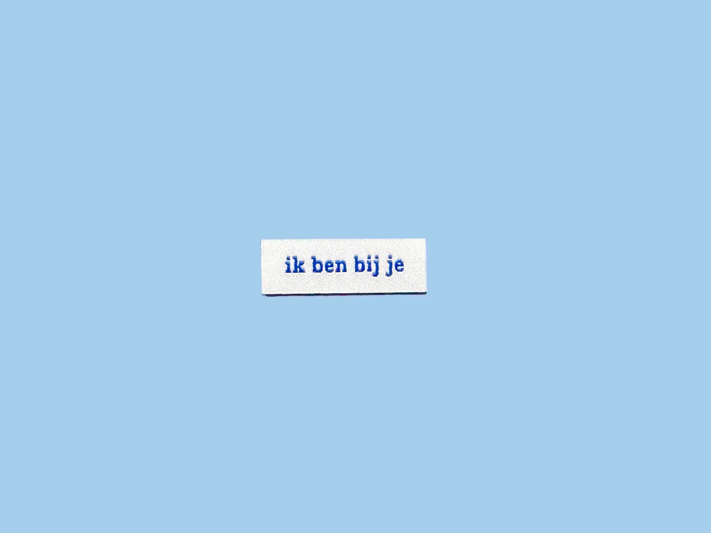 ik ben bij je
