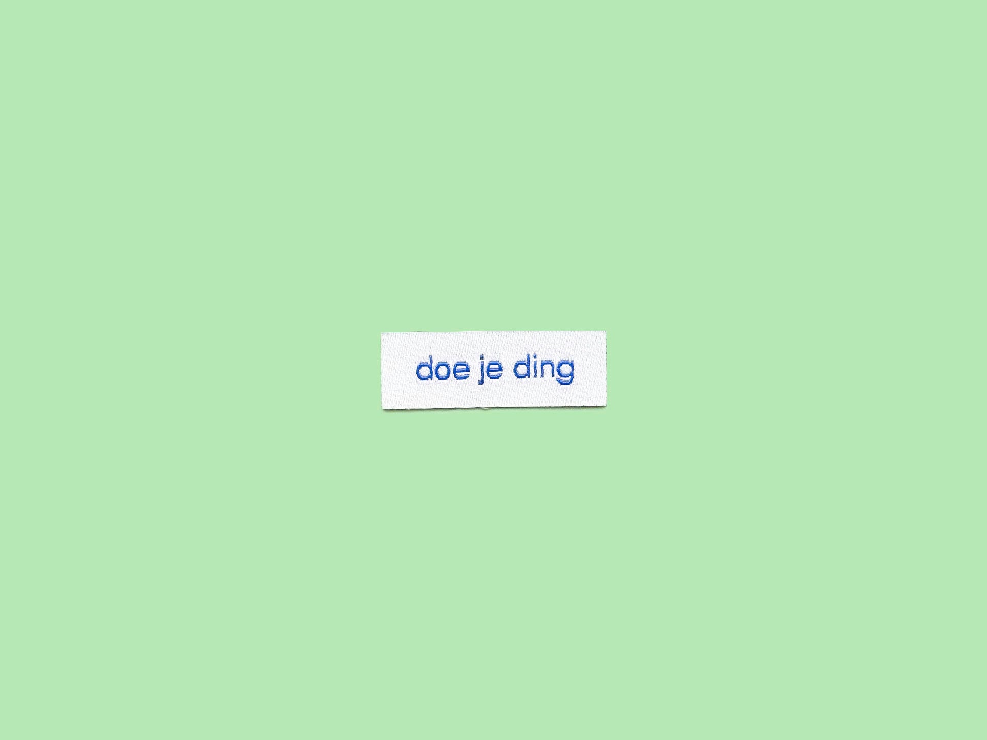 doe je ding
