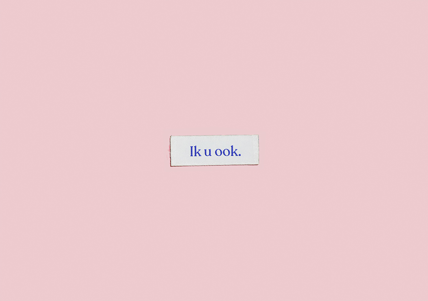 ik u ook