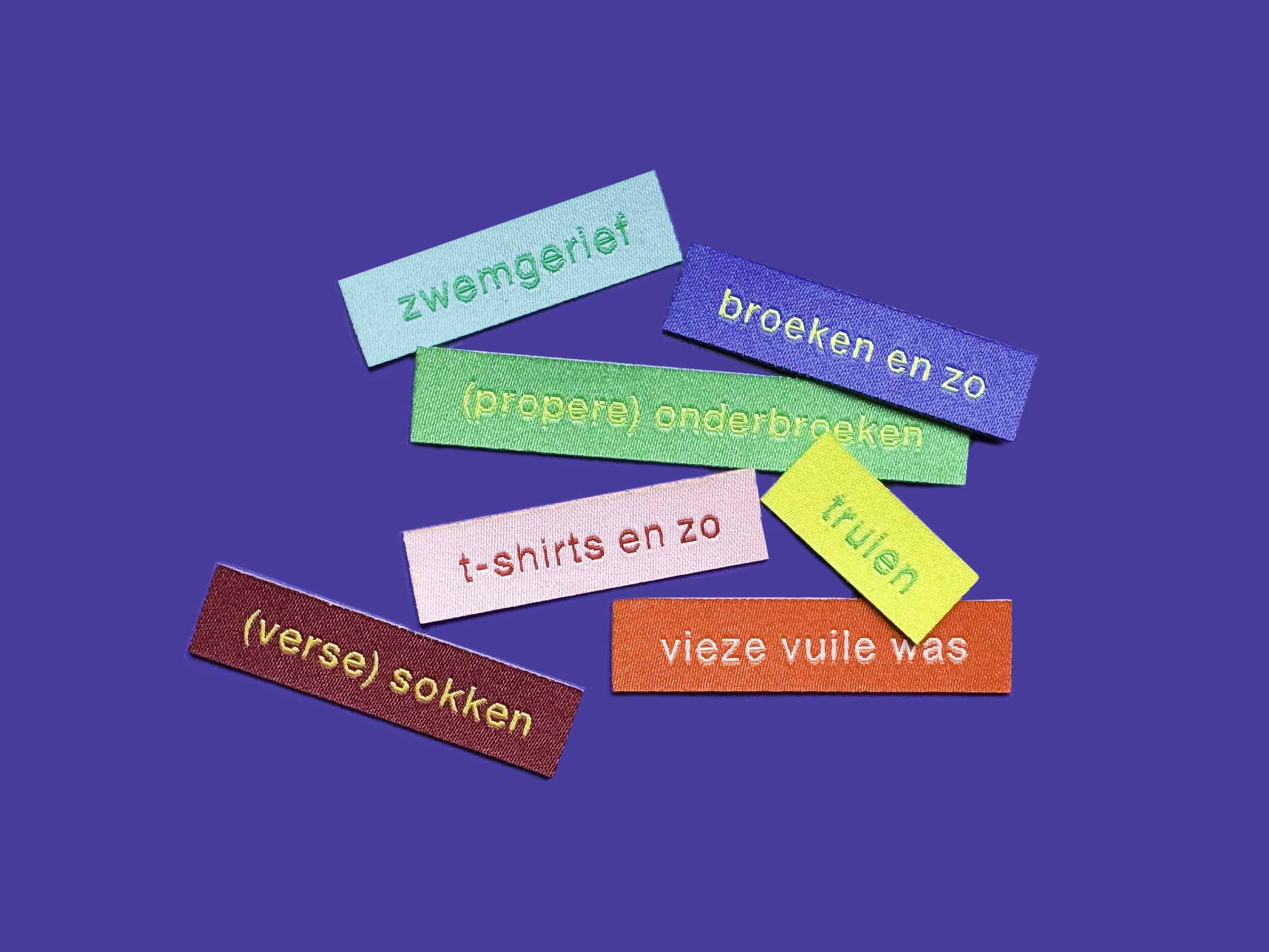 sorteerlabels - soort per soort